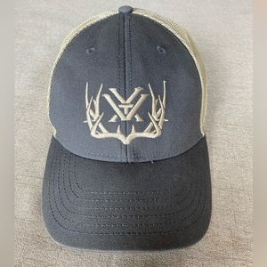 Vortex Hat Cap with Antlers adjustable Grey